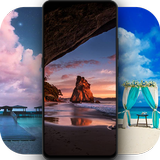 Beach Wallpapers - Auto Wallpaper Changer icon