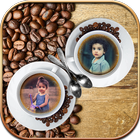 Coffee Cup Dual Photo Frame icon