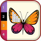 Butterfly Color By Number icône