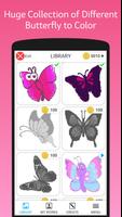 Butterfly Color By Number Affiche
