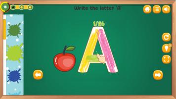 ABC Tracing For Kids & Phonics اسکرین شاٹ 1