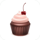 Cup of cake icon