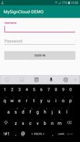 MySign Cloud Demo screenshot 1