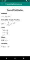 برنامه‌نما Probability Distributions عکس از صفحه