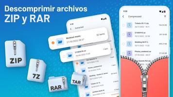 Descomprimir archivos: ZIP/RAR Poster