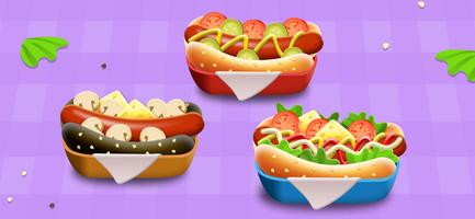Hot Dog - Jeux de Cuisine 2-5 capture d'écran 1