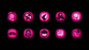 Pink Punk Icon Pack captura de pantalla 2