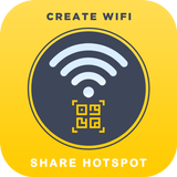 Criar Wifi: Compartilhar Hotspot & Hotspot Manager ícone