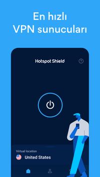 HotspotShield VPN & Wifi Proxy Ekran Görüntüsü 1