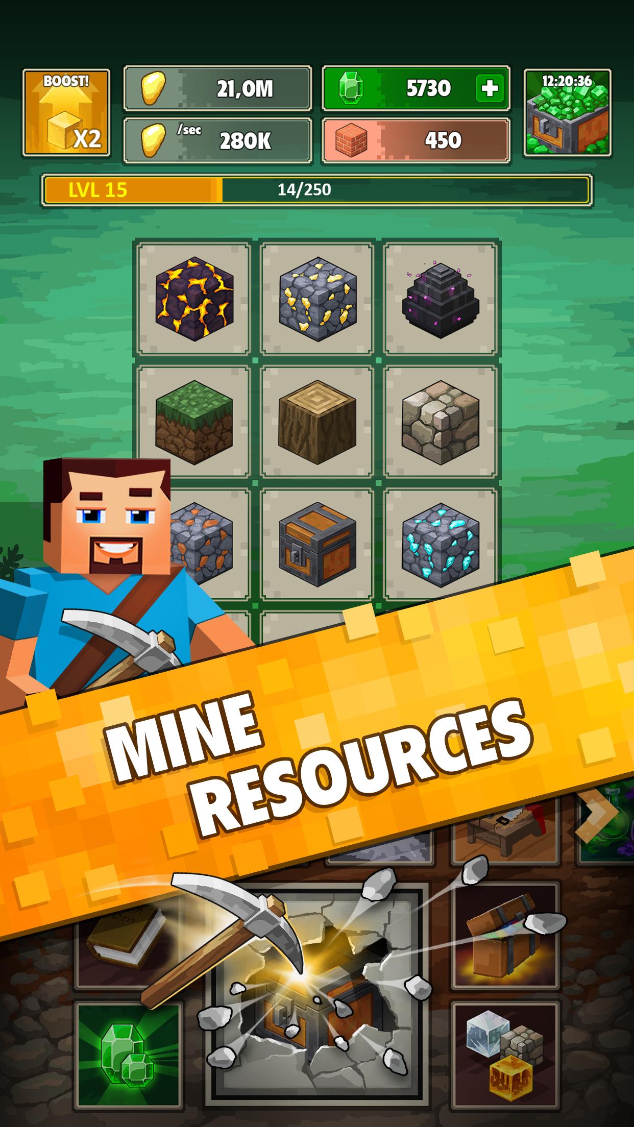 Minetap 3D: Idle-Merge Rpg Apk For Android Download
