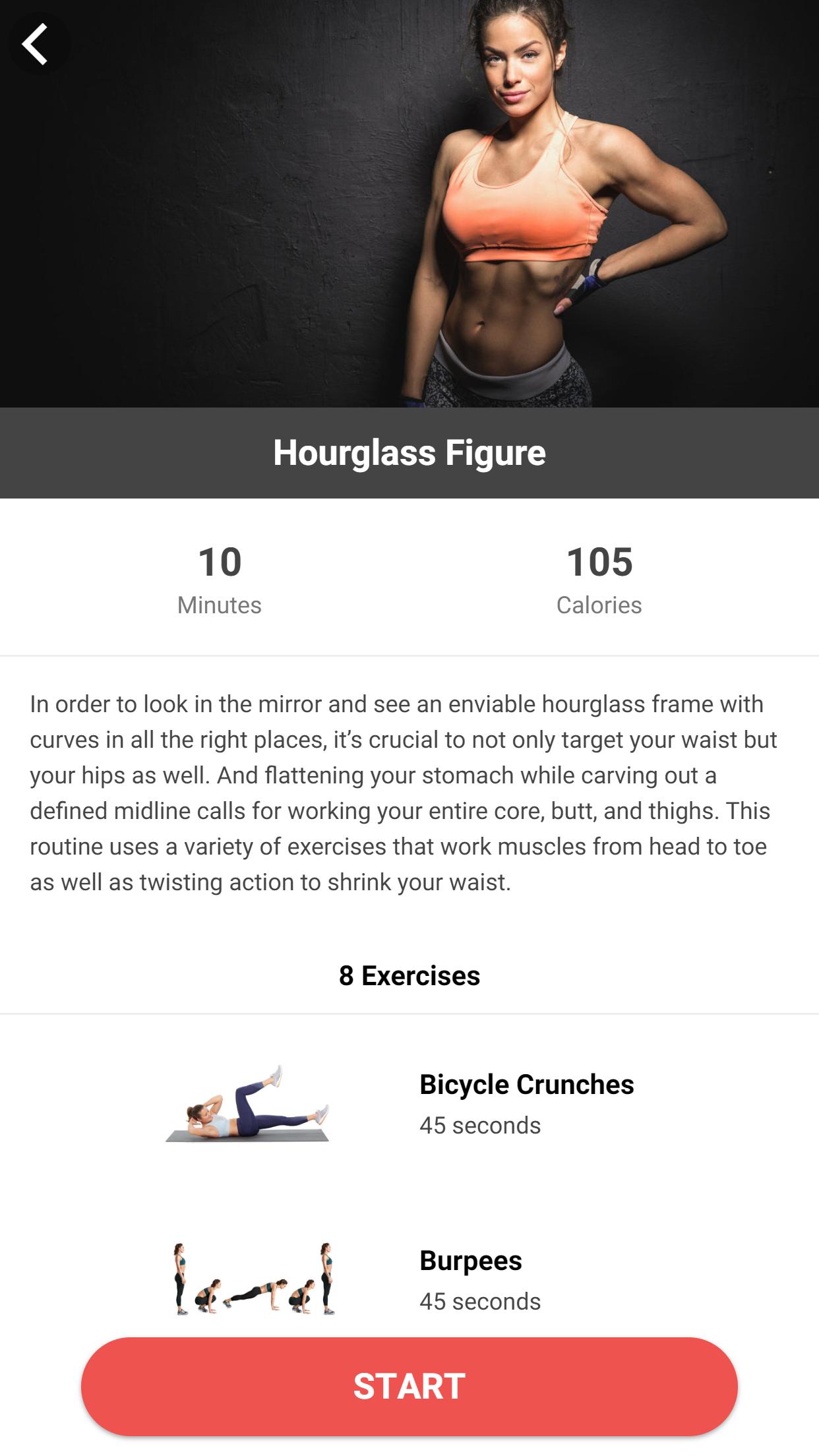 30 Day Hourglass Figure Workout for Android - APK Download