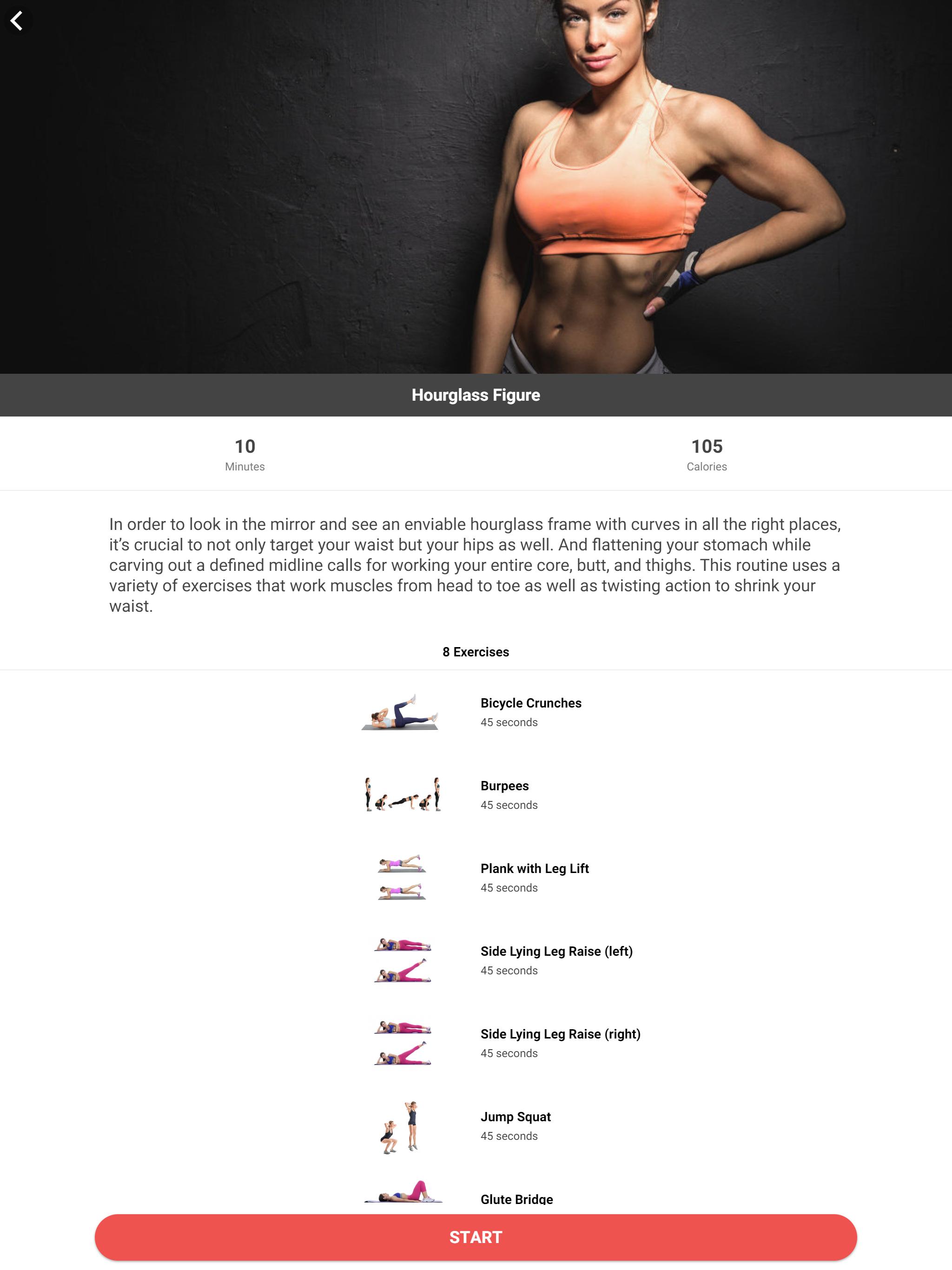 30 Day Hourglass Figure Workout for Android - APK Download