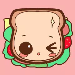 How to draw cute food by steps Icon