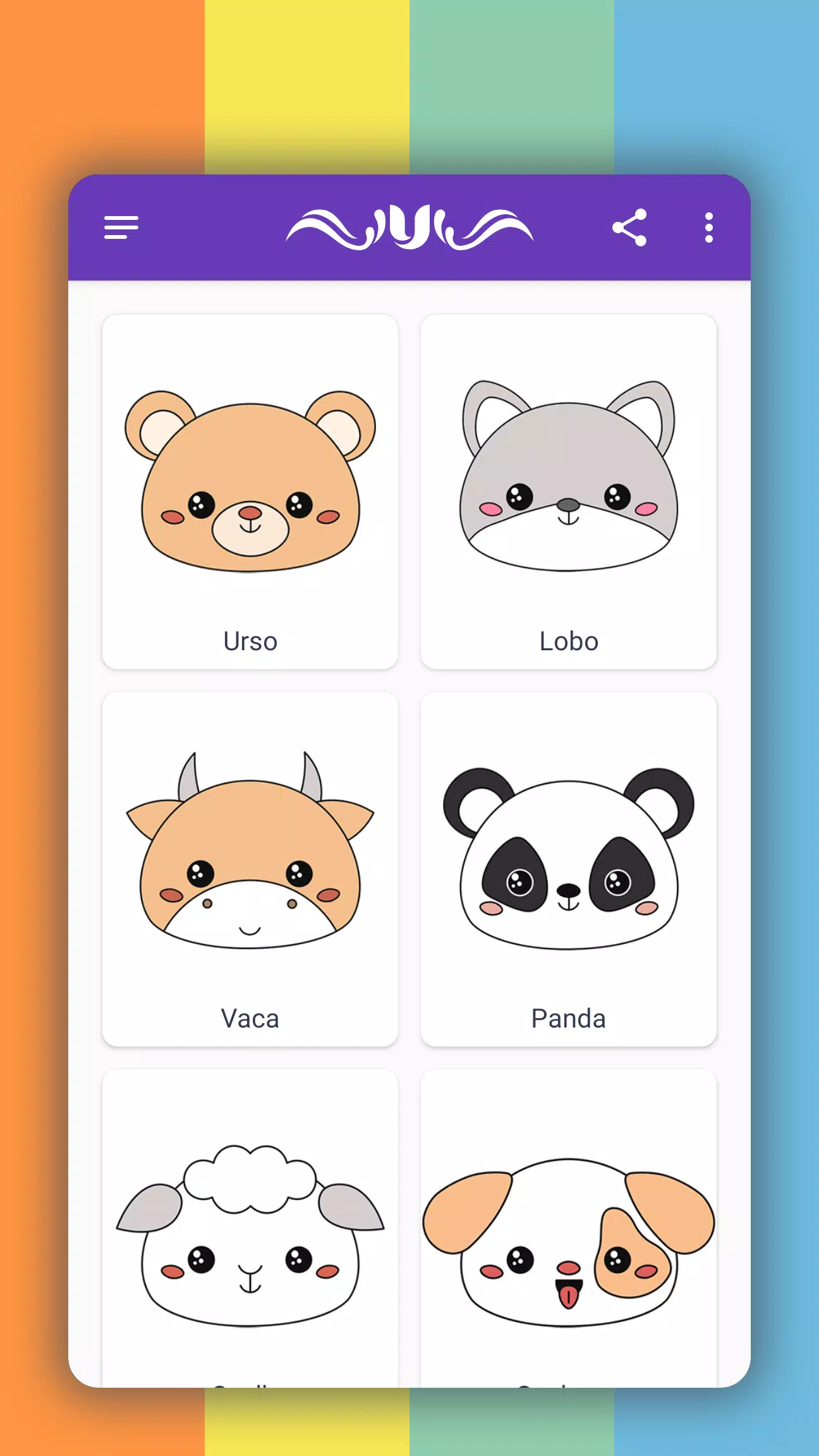 Como desenhar animais kawaii m – Apps no Google Play