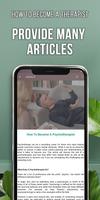 How To Become A Therapist скриншот 1