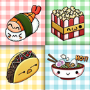 How to draw cute food and drinks APK