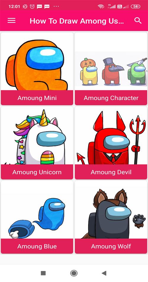 How To Draw Among Us Unicorn For Android Apk Download