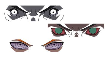 How to draw. Sharingan Eyes. Tutorial скриншот 1