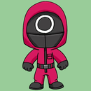 Как нарисовать. Кальмар игры. Офлайн-учебные уроки APK