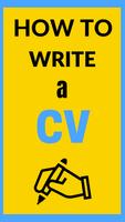 How To Write CV Affiche