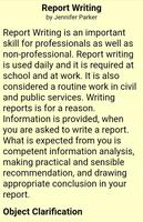 HOW TO WRITE A REPORT 스크린샷 2