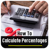 How To Calculate Percentages biểu tượng