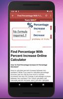 How To Calculate Percentages capture d'écran 2