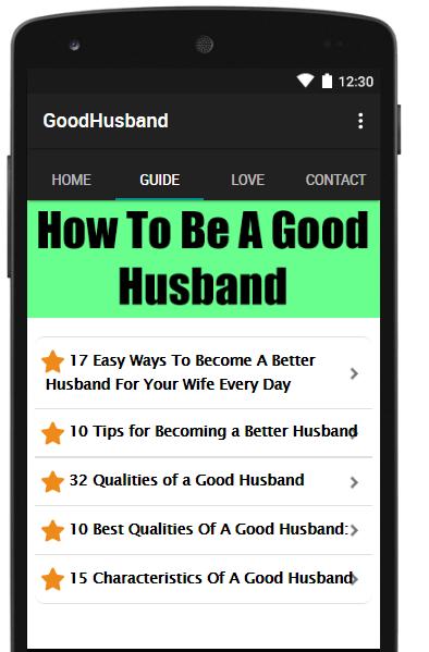Qualities good of are a what husband the 20 Qualities