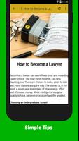 How to Become a Lawyer captura de pantalla 1