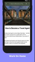 How to Become a Travel Agent syot layar 1