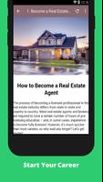 How to Become a Real Estate capture d'écran 1
