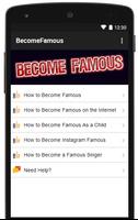 How to Become Famous Guide скриншот 1