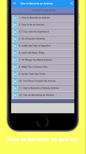 How To Become An Actress Tips For Android Apk Download