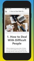 How To Deal With Difficult People capture d'écran 1