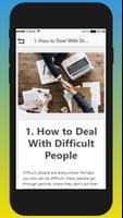 How To Deal With Difficult People स्क्रीनशॉट 1