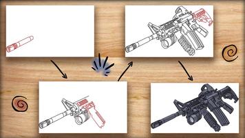 Comment dessiner des Armes Affiche