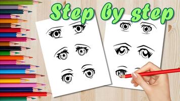 How to Draw Anime Eyes ảnh chụp màn hình 1