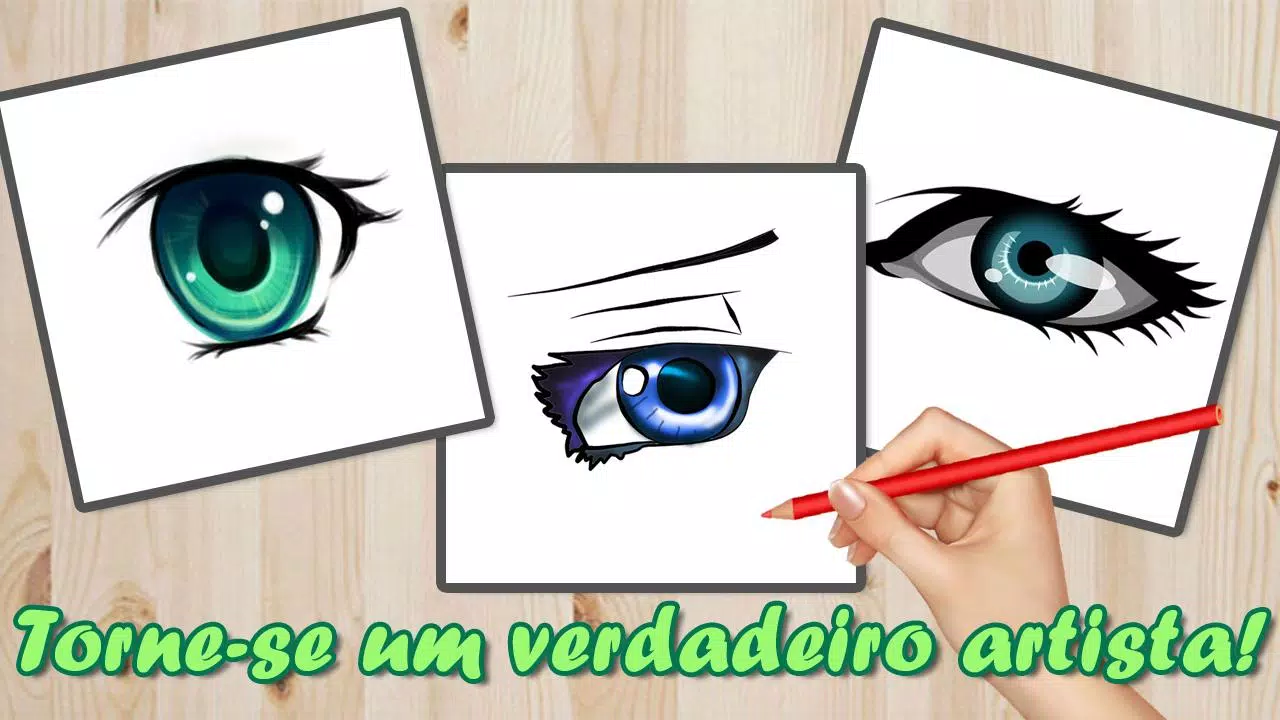 Download do APK de Como desenhar olhos de anime para Android