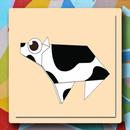 How to Make Paper Craft Origami Cow Animal APK