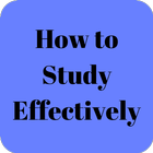 How to Study Effectively simgesi