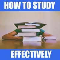 HOW TO STUDY FOR EXAMS poster