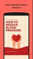 How to Reduce Blood Pressure Tips Affiche