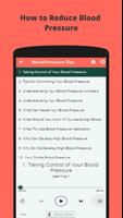 How to Reduce Blood Pressure Tips capture d'écran 3