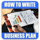 HOW TO WRITE A BUSINESS PLAN icône