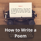 Write a Poem Tips ícone