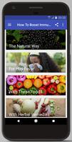 HOW TO BOOST IMMUNE SYSTEM - HEALTHIER LIFESTYLE screenshot 1