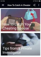 HOW TO CATCH A CHEATER Affiche