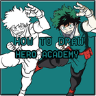 How To Draw Anime - HeroAcademy أيقونة