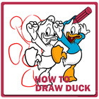 How To Draw Cartoon : Duck Birds Zeichen