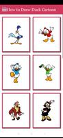 How To Draw Cartoon : Duck Birds Affiche